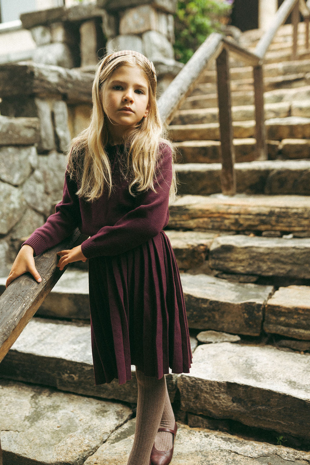 Plum Heritage Sweater