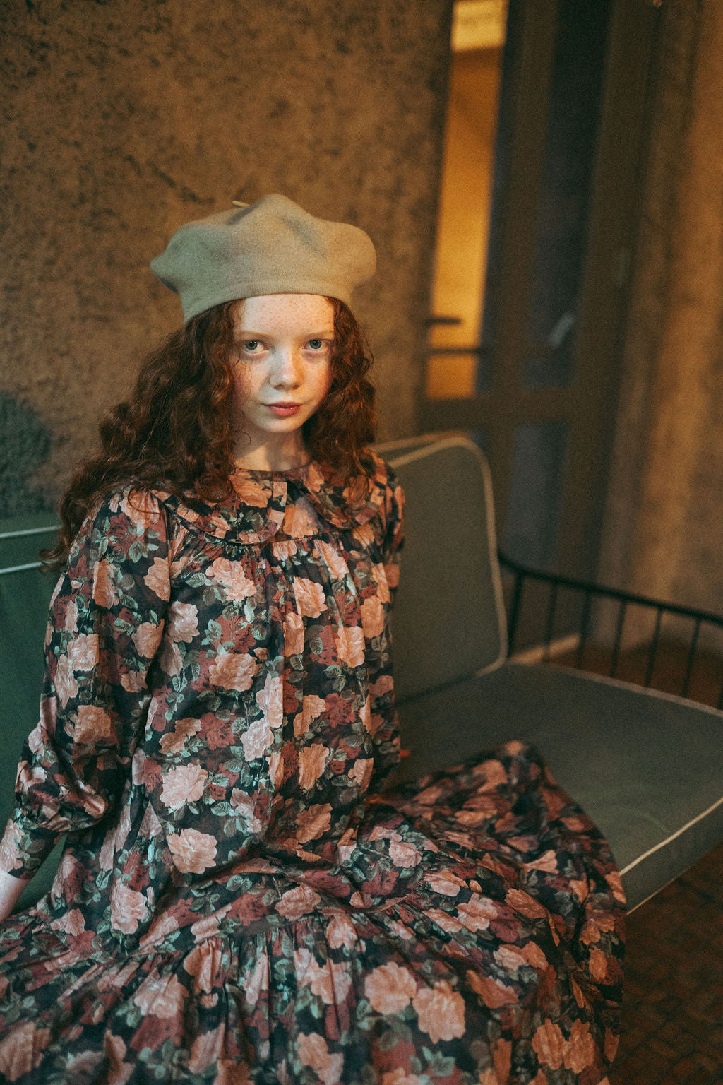 Painterly Floral Dress
