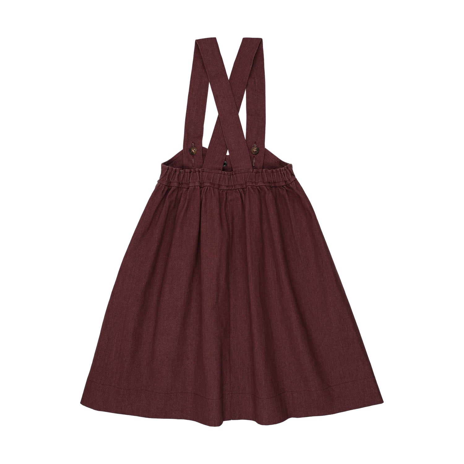 Mulberry Utility Pinafore Dress