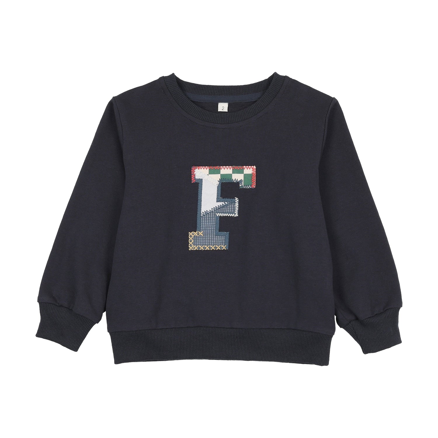 Blue Varsity Baby Top