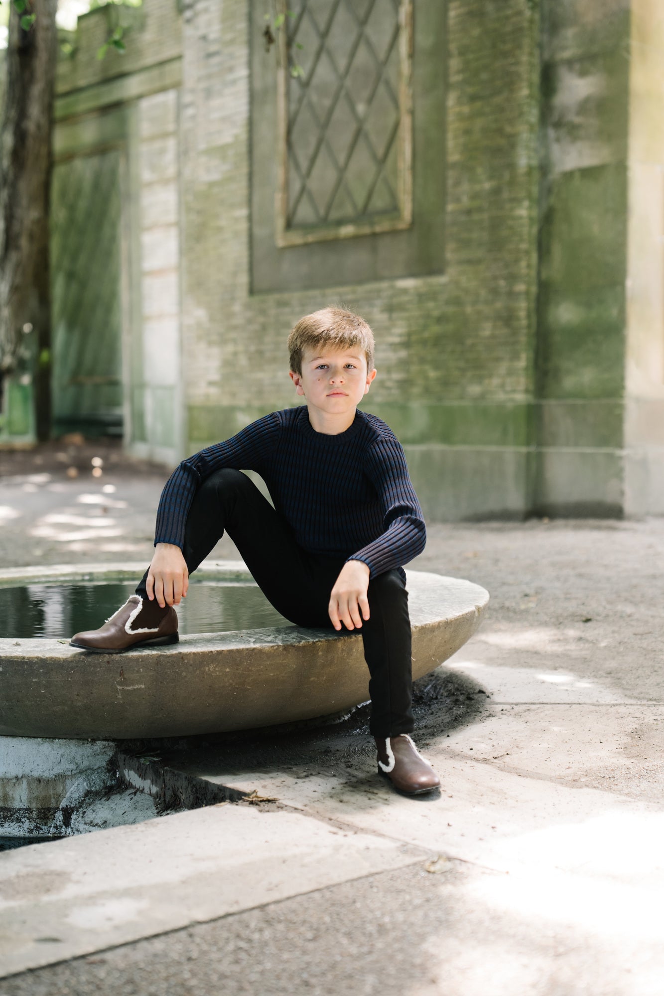 CARLTON PANTS WOVEN BLACK