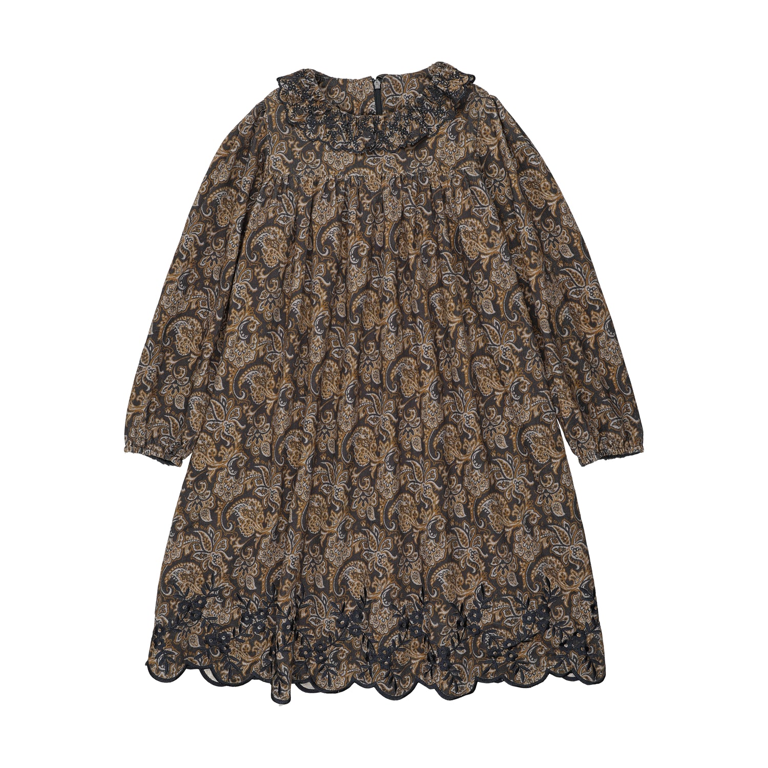 Green Paisley Dress